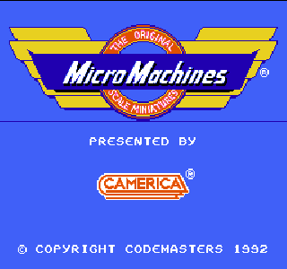 Screenshot Thumbnail / Media File 1 for [Aladdin] Micro Machines (USA) (Unl)